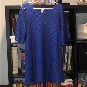 *PRICE DROP* Royal blue lace dress | Size S